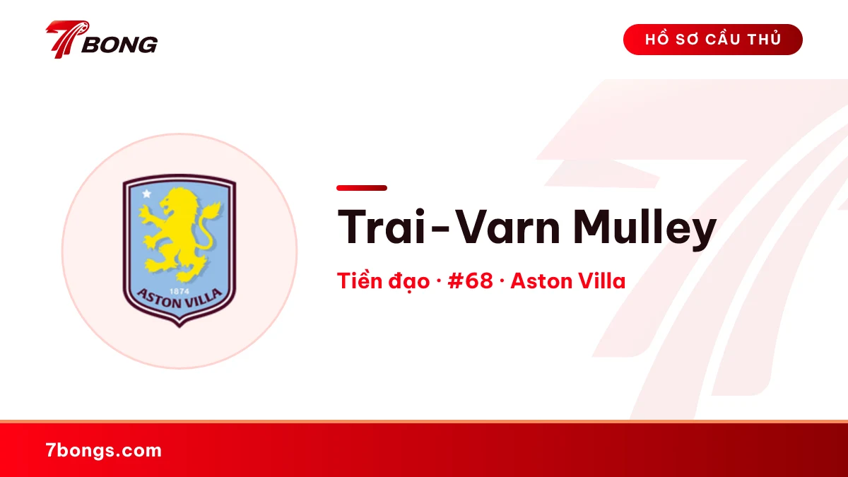 Trai-Varn Mulley — Aston Villa