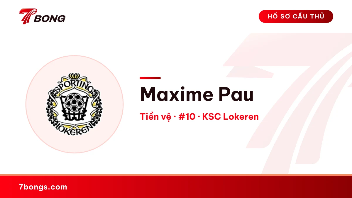 Maxime Pau — KSC Lokeren