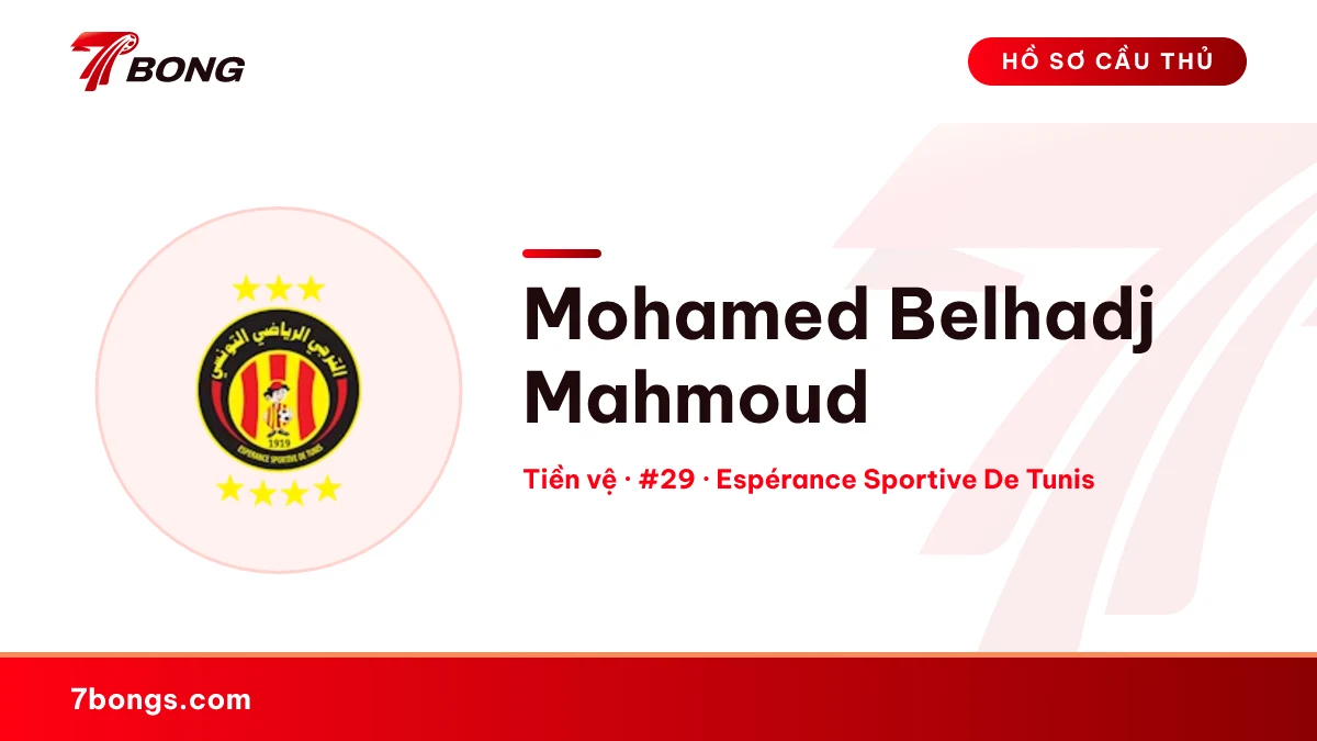 Mohamed Belhadj Mahmoud — Espérance Sportive De Tunis