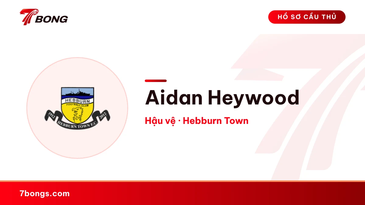 Aidan Heywood — Hebburn Town