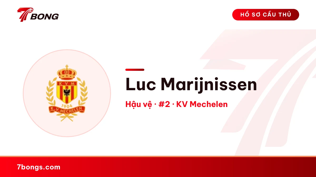 Luc Marijnissen — KV Mechelen