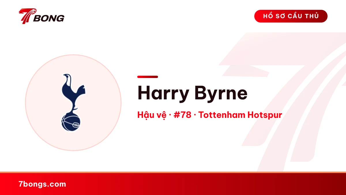 Harry Byrne — Tottenham Hotspur