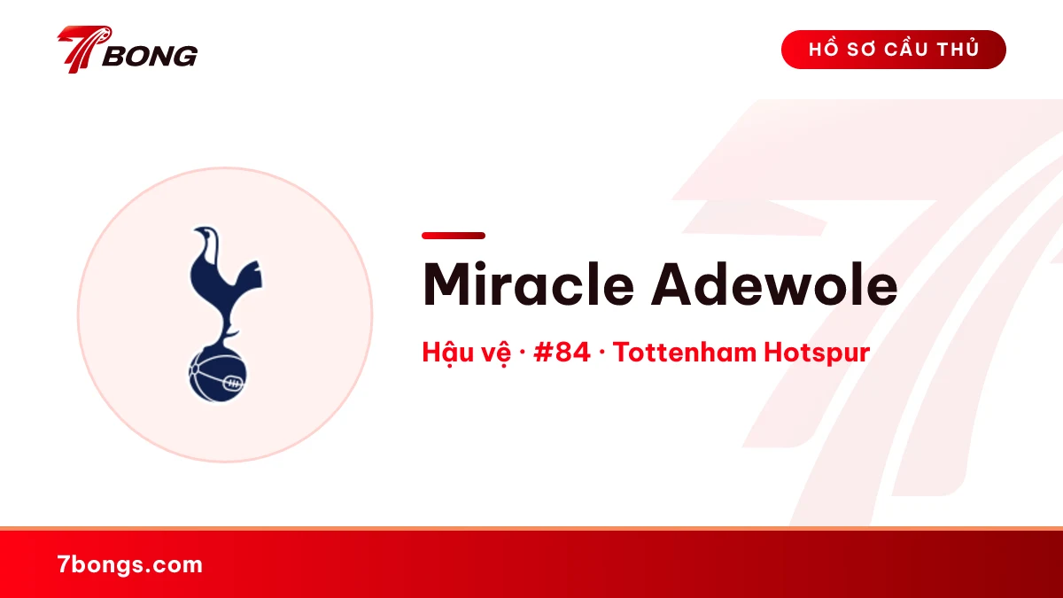 Miracle Adewole — Tottenham Hotspur