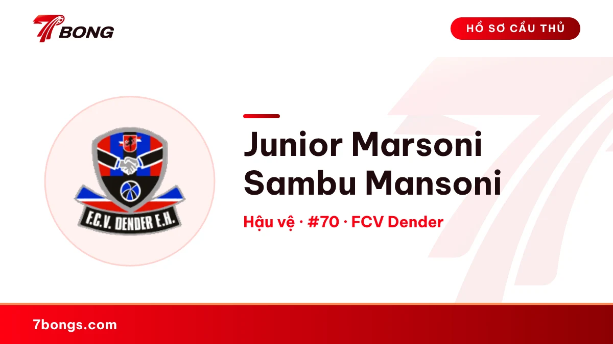 Junior Marsoni Sambu Mansoni​ — FCV Dender