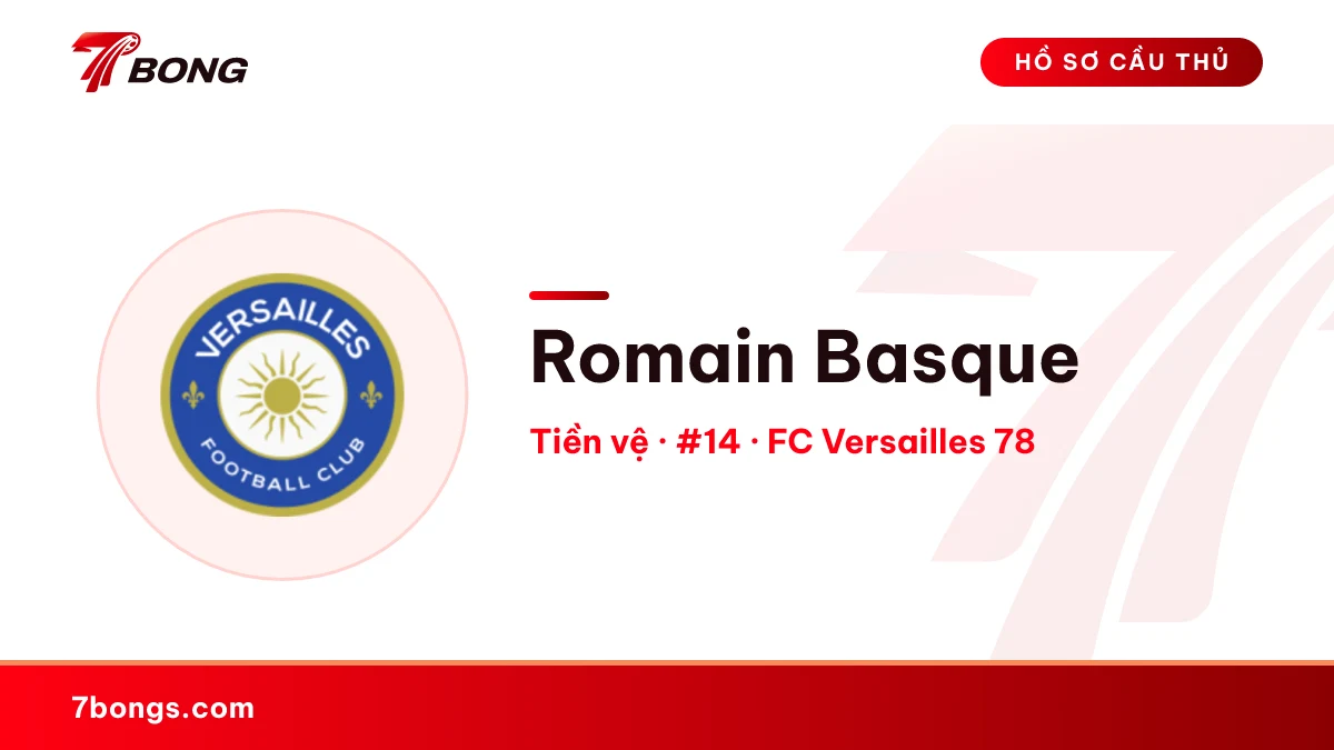 Romain Basque — FC Versailles 78