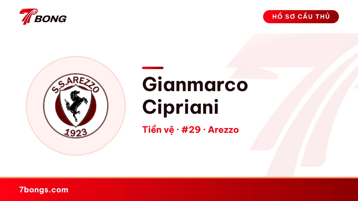 Gianmarco Cipriani — Arezzo