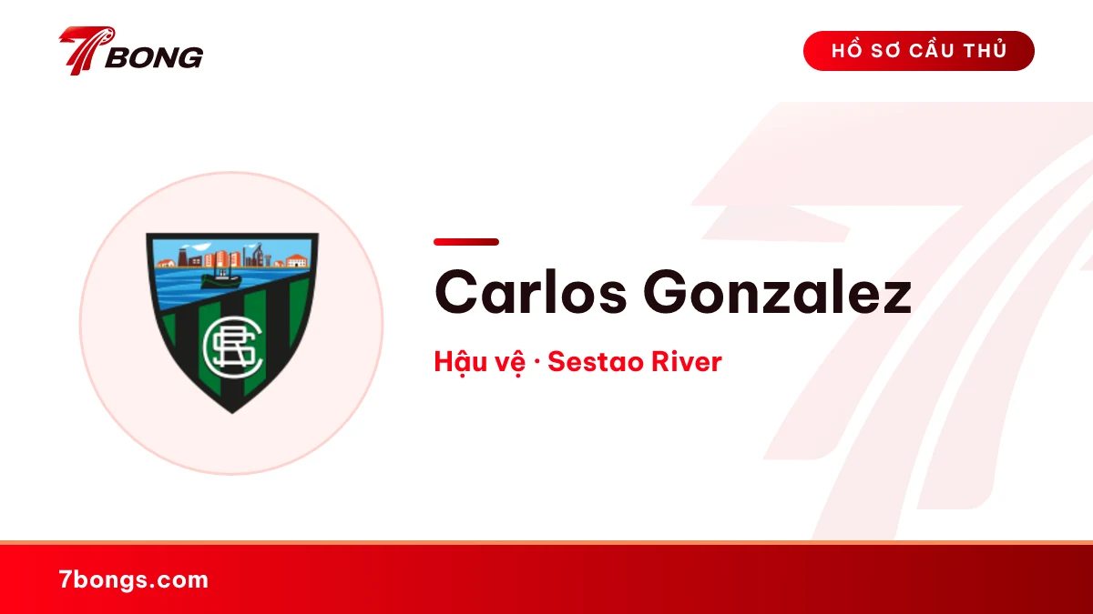 Carlos Gonzalez — Sestao River