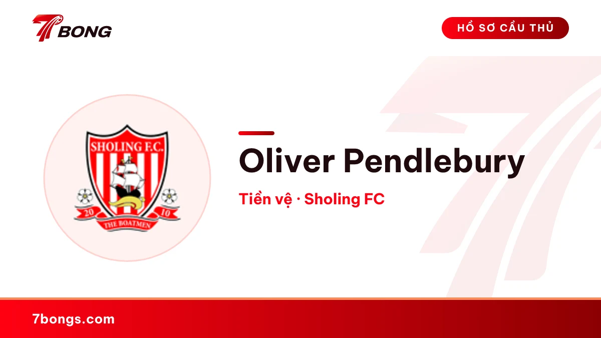 Oliver Pendlebury — Sholing FC