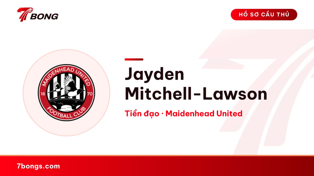 Jayden Mitchell-Lawson — Maidenhead United