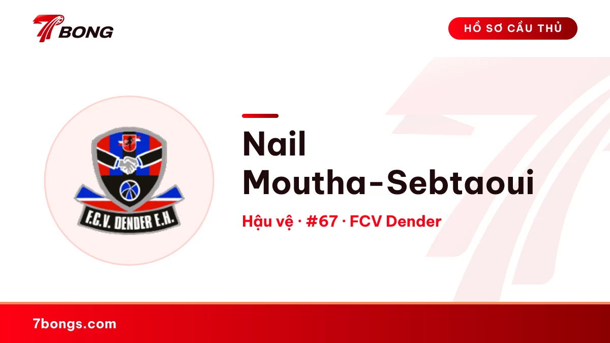 Nail Moutha-Sebtaoui — FCV Dender