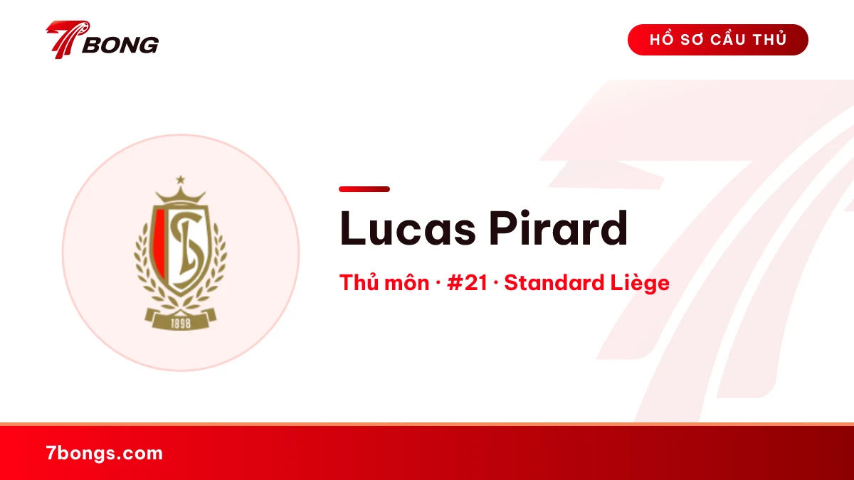Lucas Pirard — Standard Liège