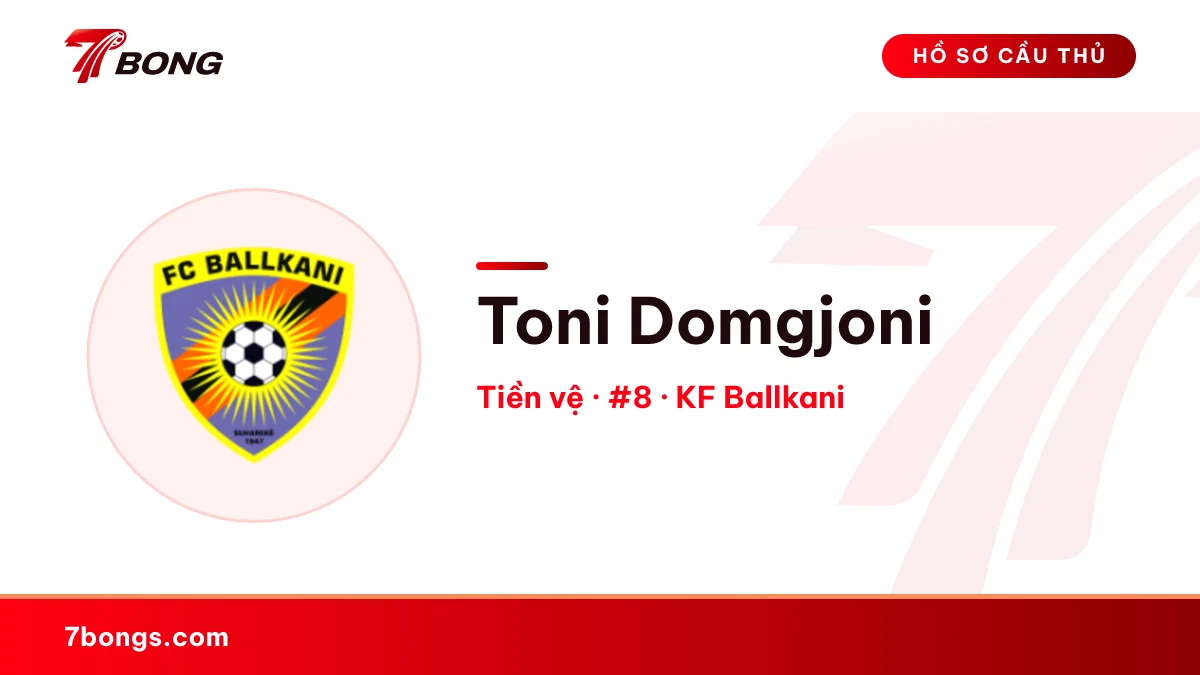 Toni Domgjoni — KF Ballkani