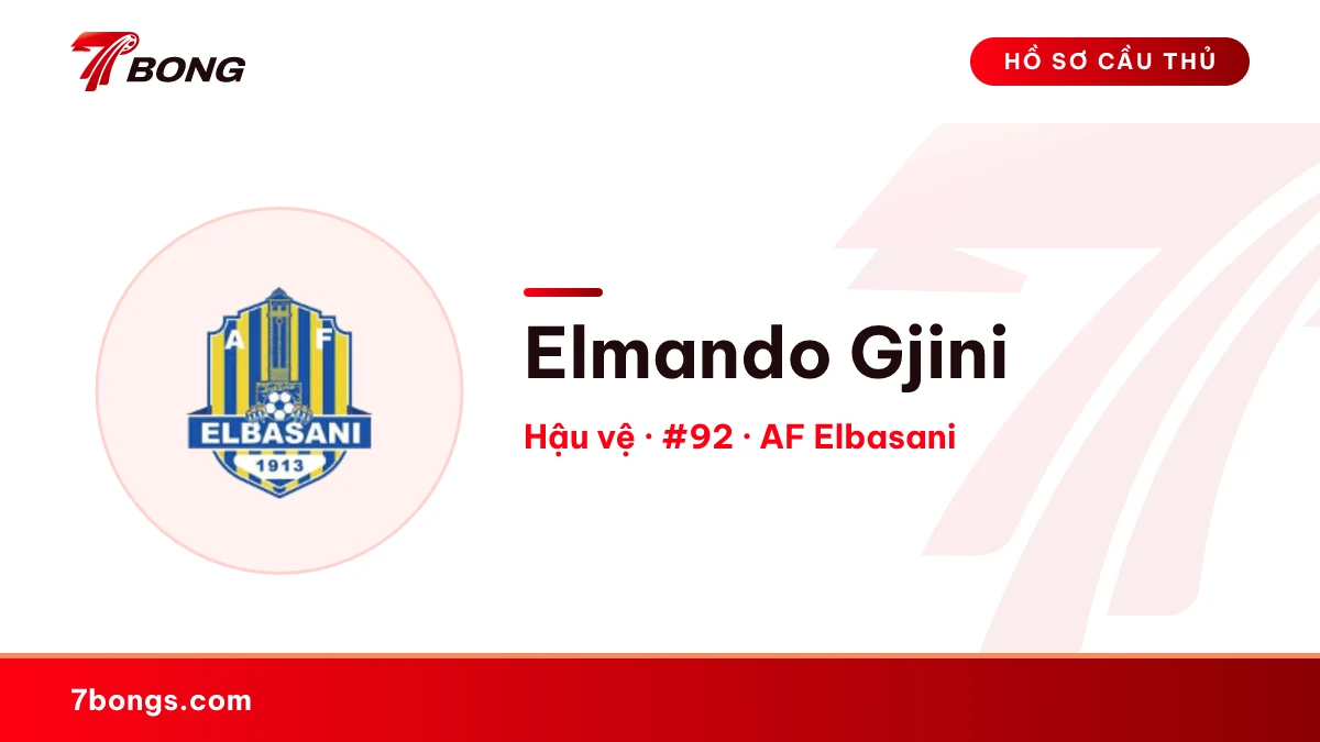 Elmando Gjini — AF Elbasani