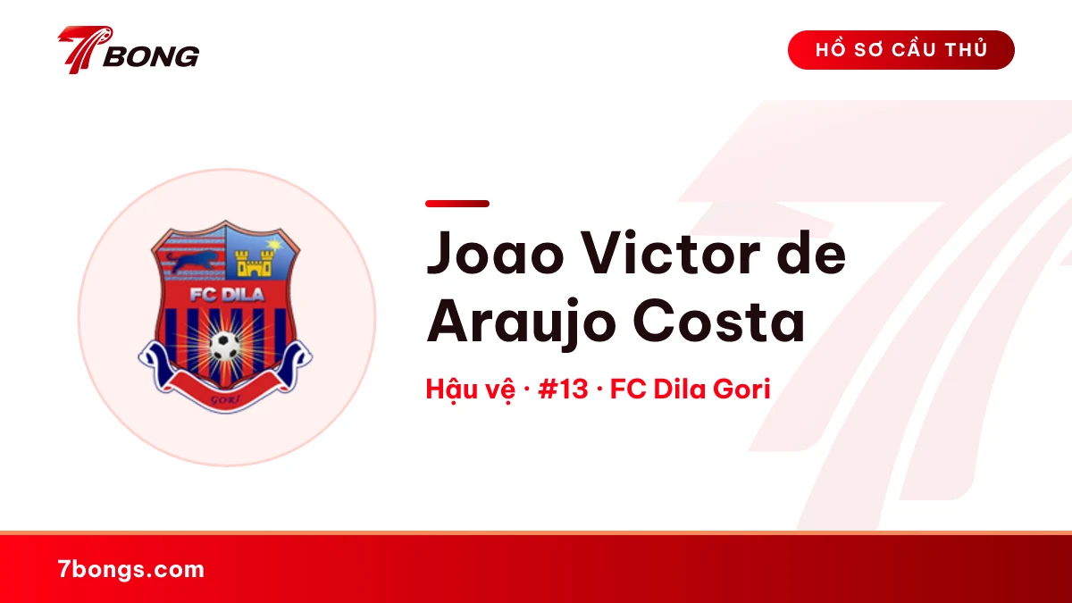 Joao Victor de Araujo Costa — FC Dila Gori