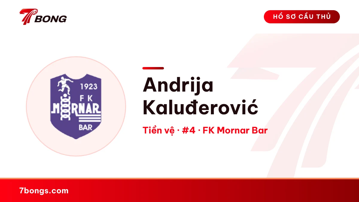 Andrija Kaluđerović — FK Mornar Bar