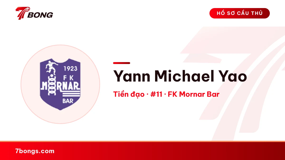 Yann Michael Yao — FK Mornar Bar
