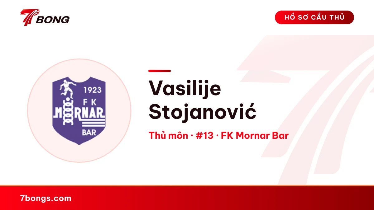 Vasilije Stojanović — FK Mornar Bar