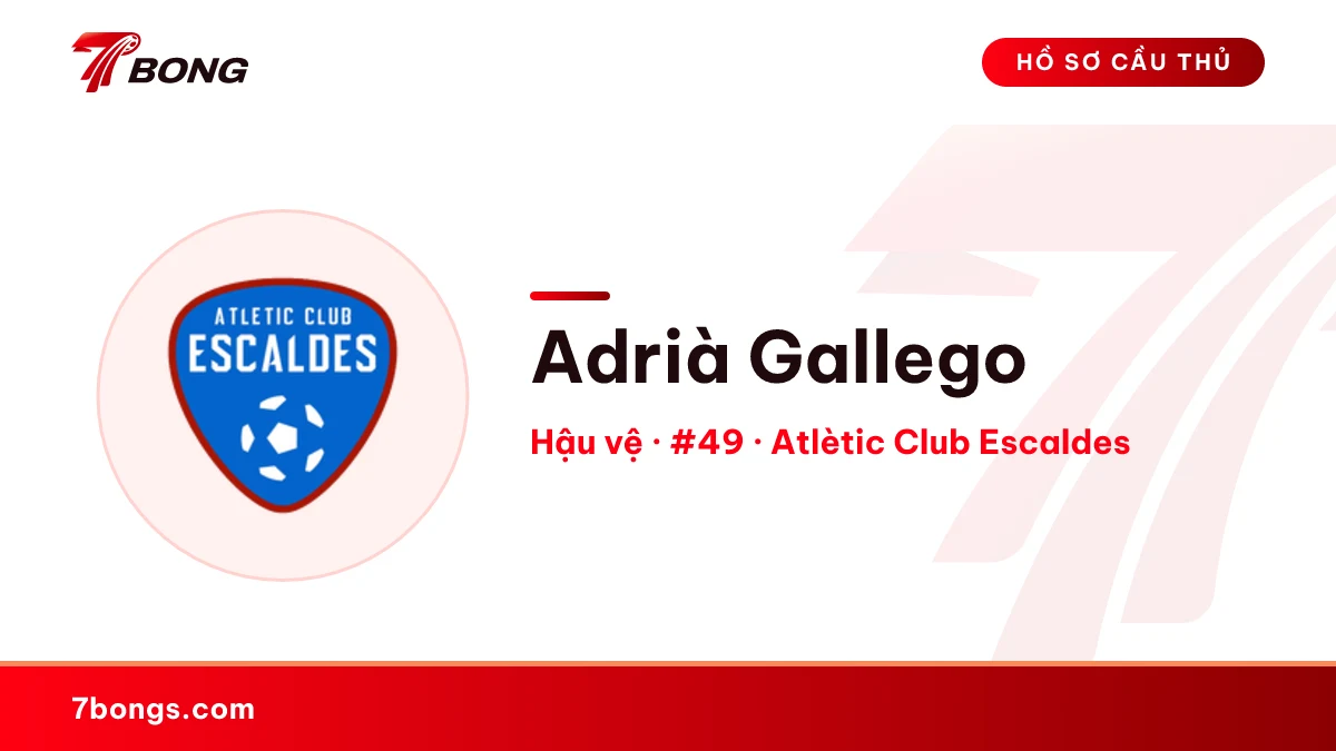 Adrià Gallego — Atlètic Club Escaldes