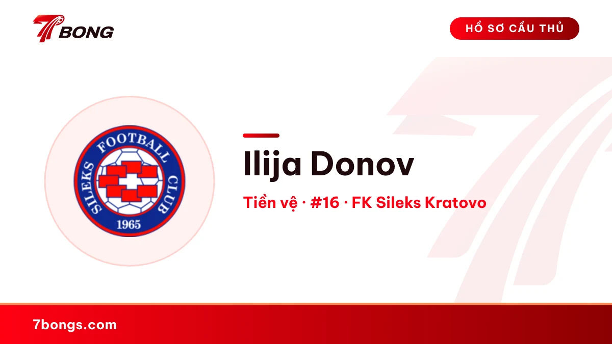 Ilija Donov — FK Sileks Kratovo