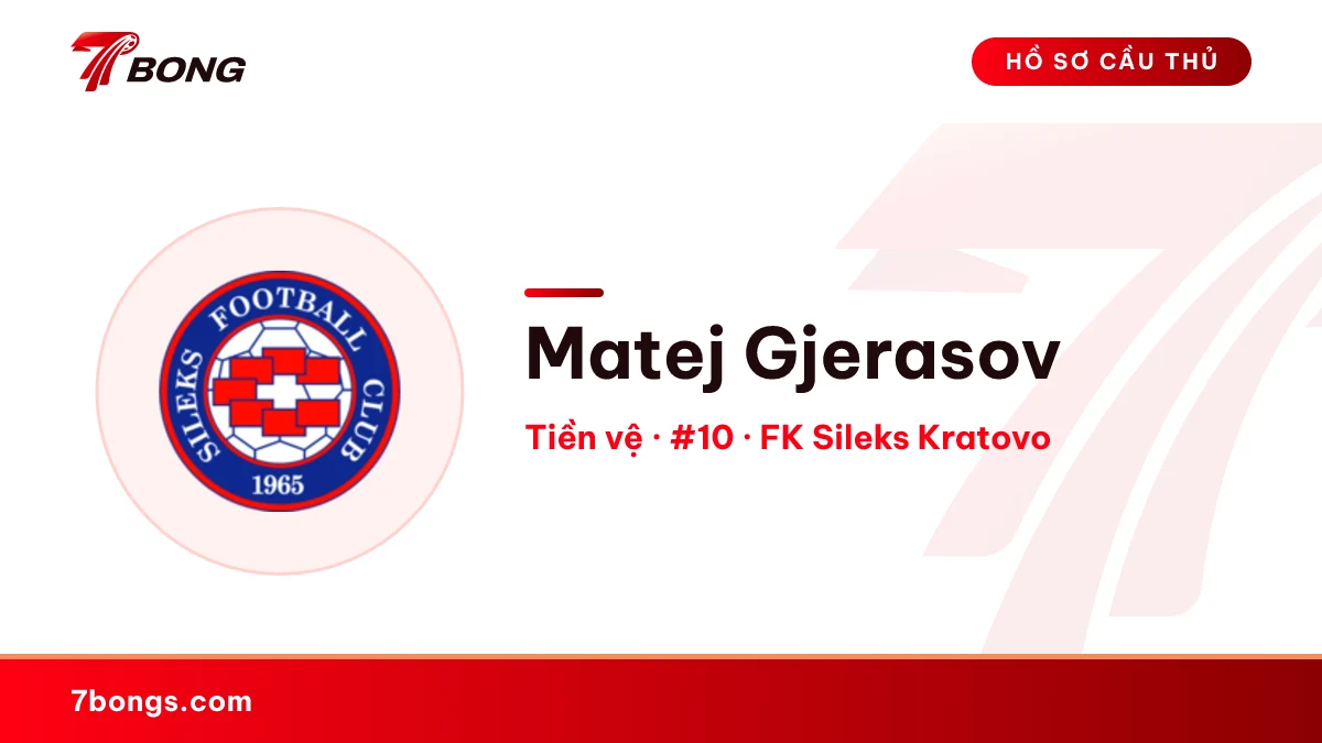 Matej Gjerasov — FK Sileks Kratovo