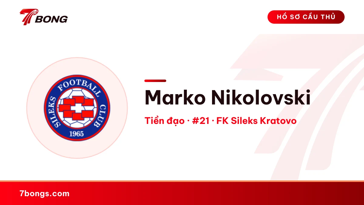 Marko Nikolovski — FK Sileks Kratovo