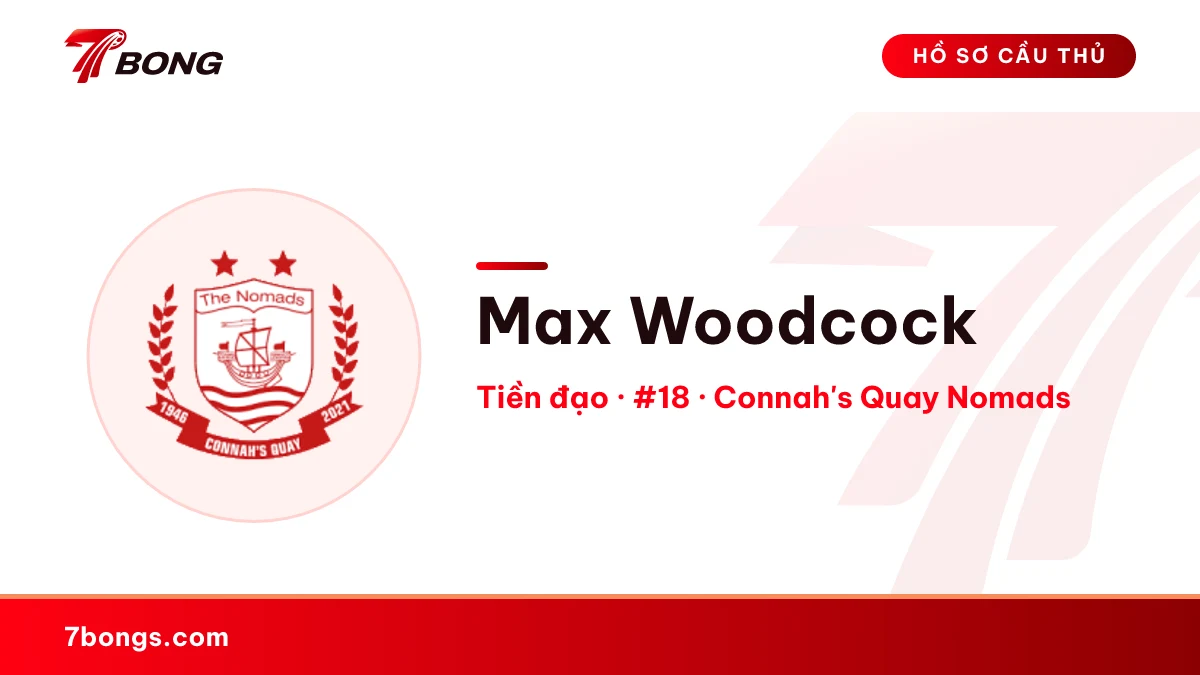 Max Woodcock — Connah's Quay Nomads