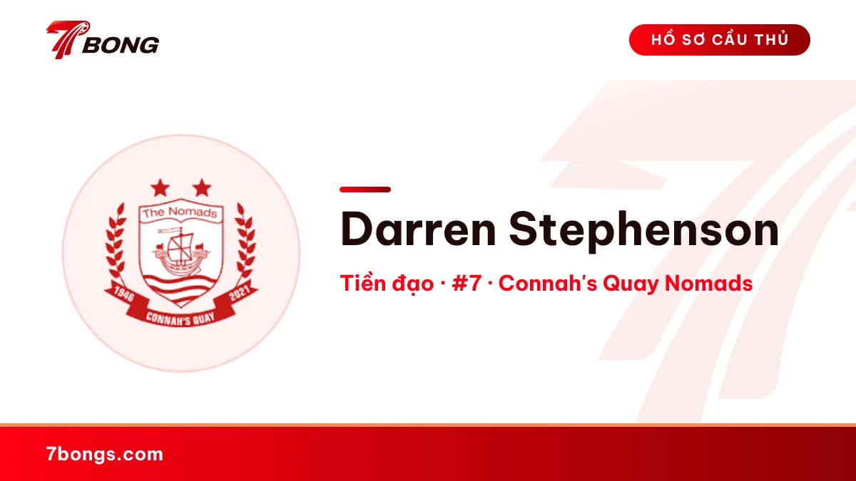 Darren Stephenson — Connah's Quay Nomads