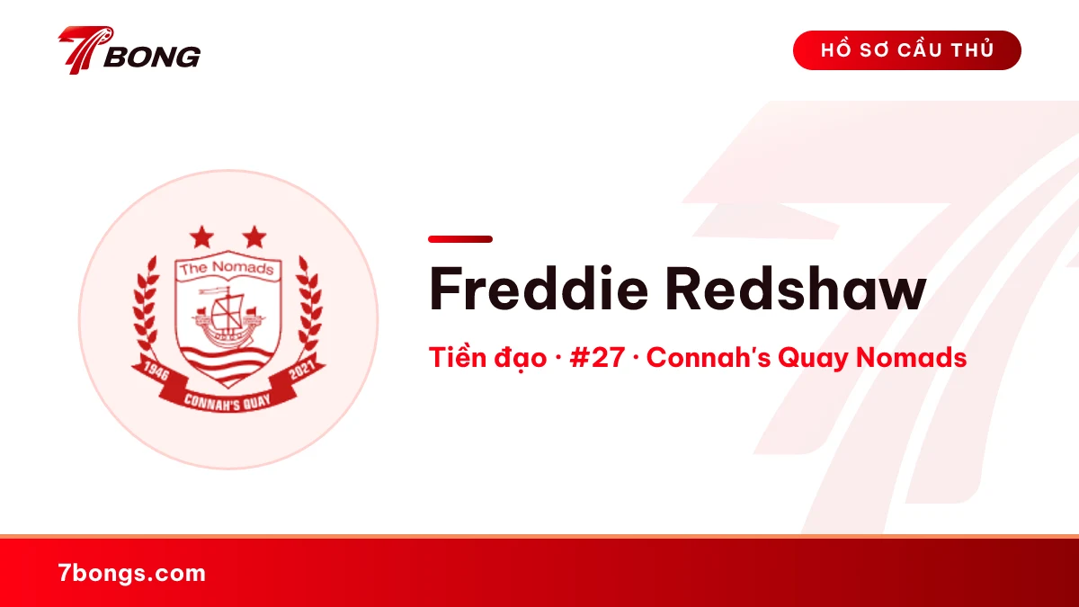 Freddie Redshaw — Connah's Quay Nomads