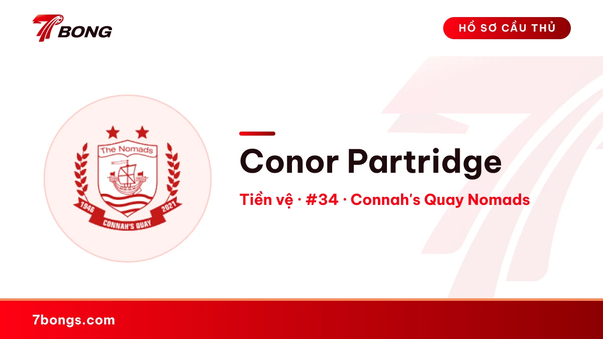 Conor Partridge — Connah's Quay Nomads