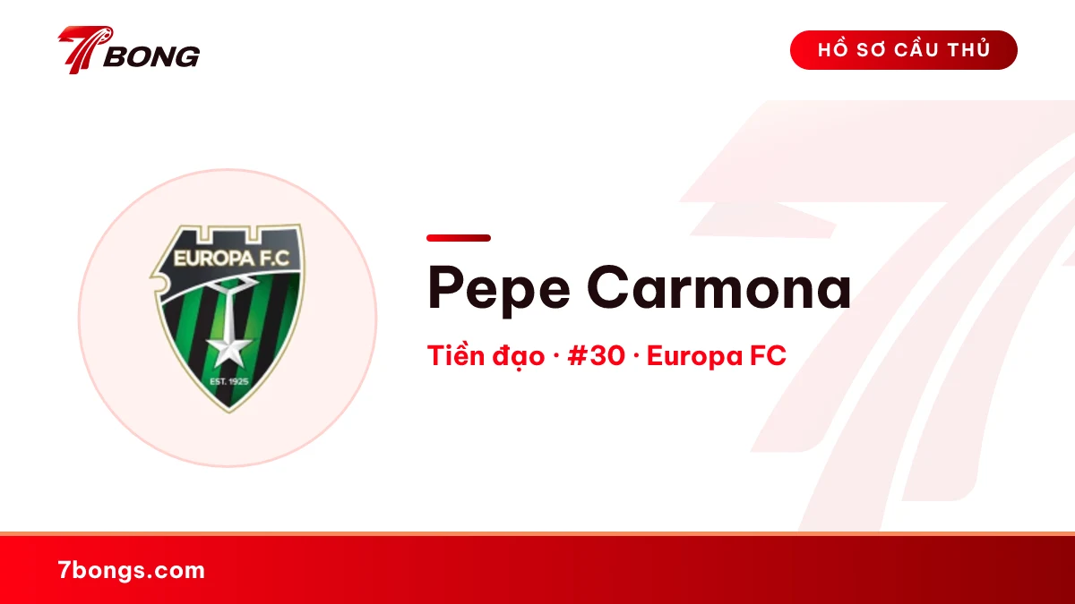 Pepe Carmona — Europa FC