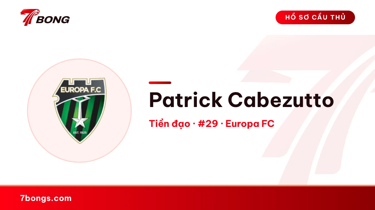 Patrick Cabezutto — Europa FC