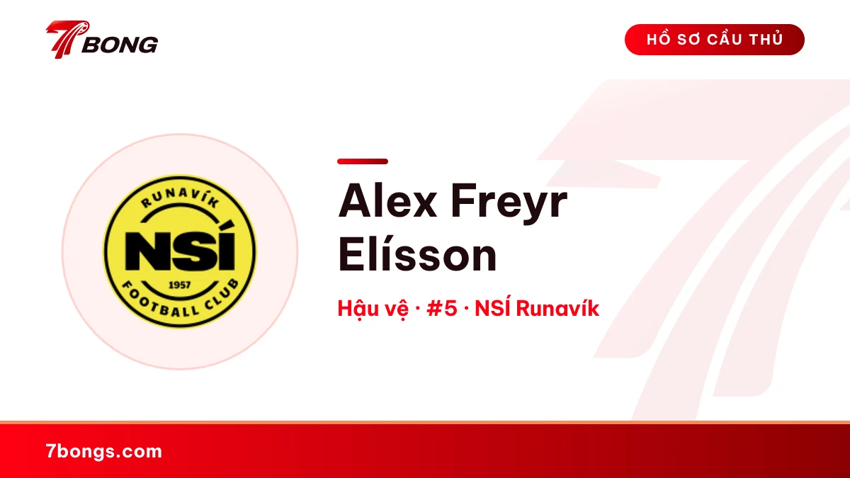 Alex Freyr Elísson — NSÍ Runavík