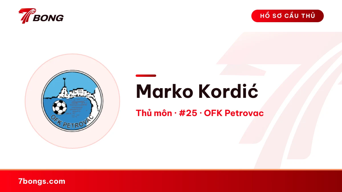 Marko Kordić — OFK Petrovac