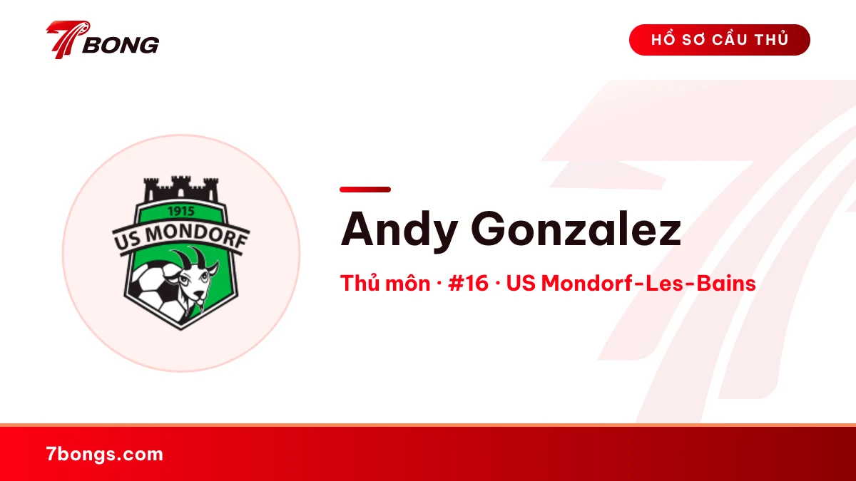 Andy Gonzalez — US Mondorf-Les-Bains