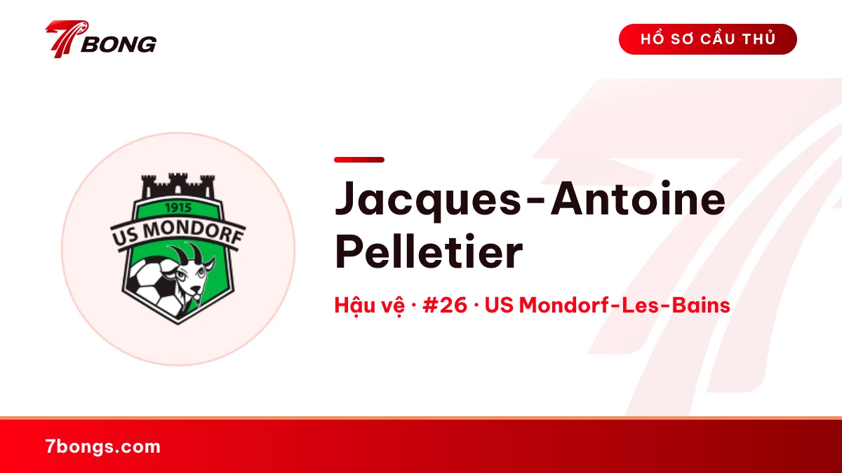 Jacques-Antoine Pelletier — US Mondorf-Les-Bains