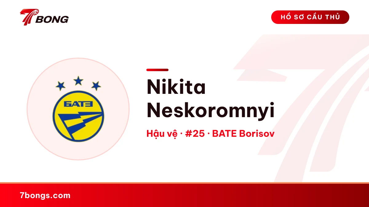 Nikita Neskoromnyi — BATE Borisov