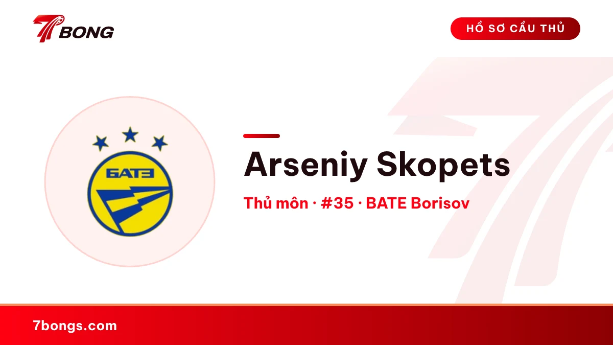 Arseniy Skopets — BATE Borisov