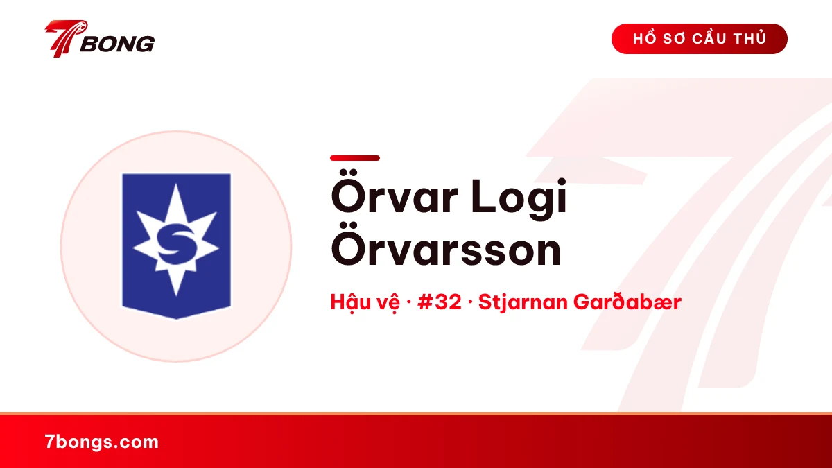 Örvar Logi Örvarsson — Stjarnan Garðabær
