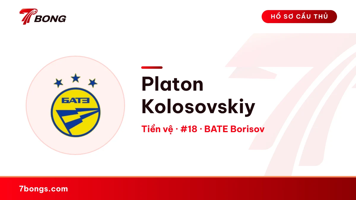Platon Kolosovskiy — BATE Borisov