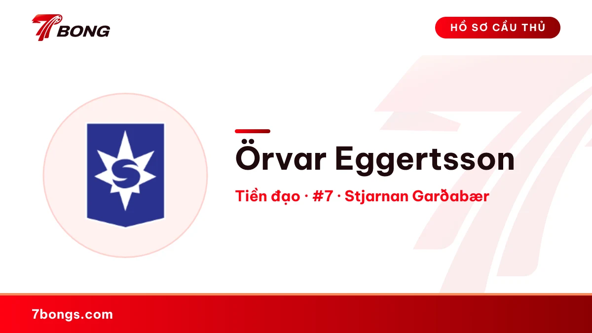 Örvar Eggertsson — Stjarnan Garðabær