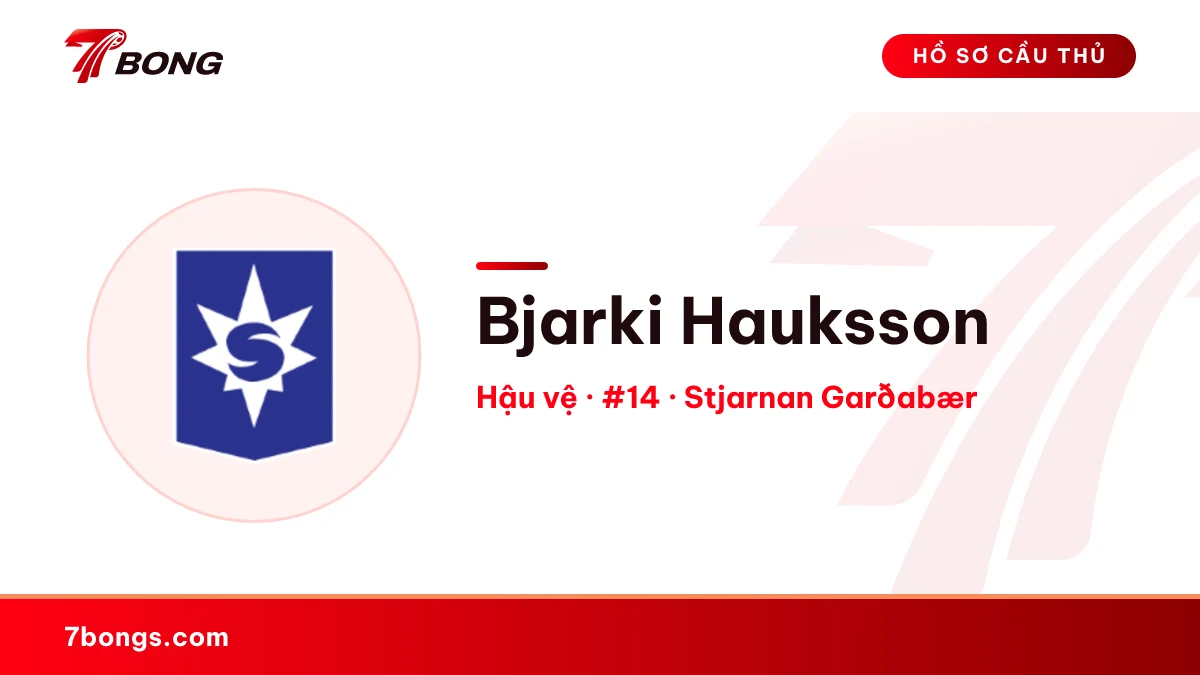 Bjarki Hauksson — Stjarnan Garðabær
