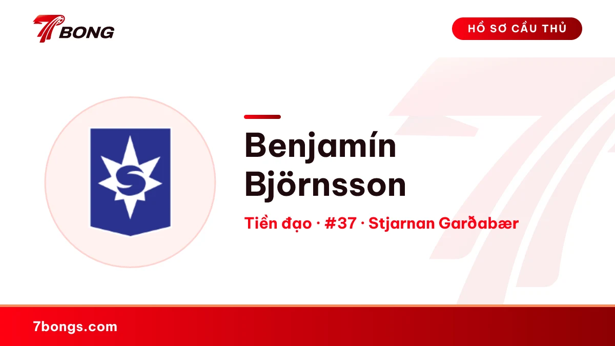 Benjamín Björnsson — Stjarnan Garðabær