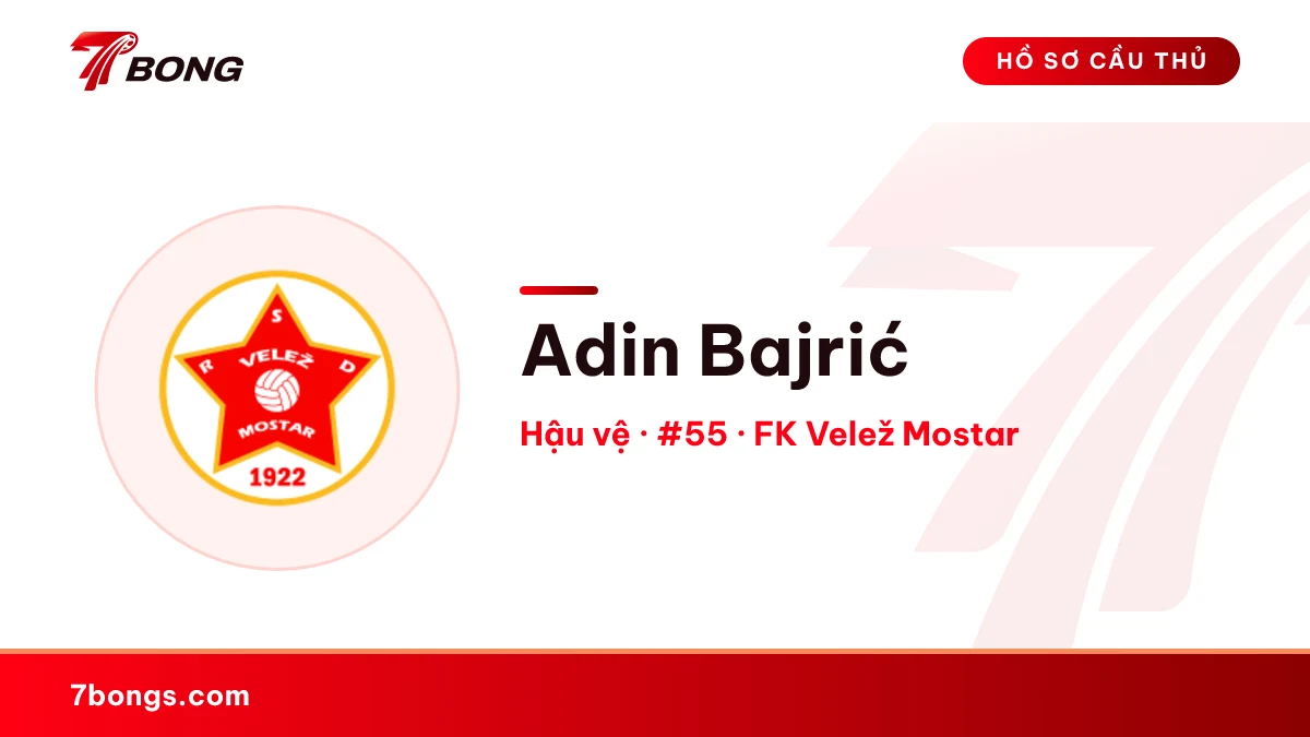 Adin Bajrić — FK Velež Mostar