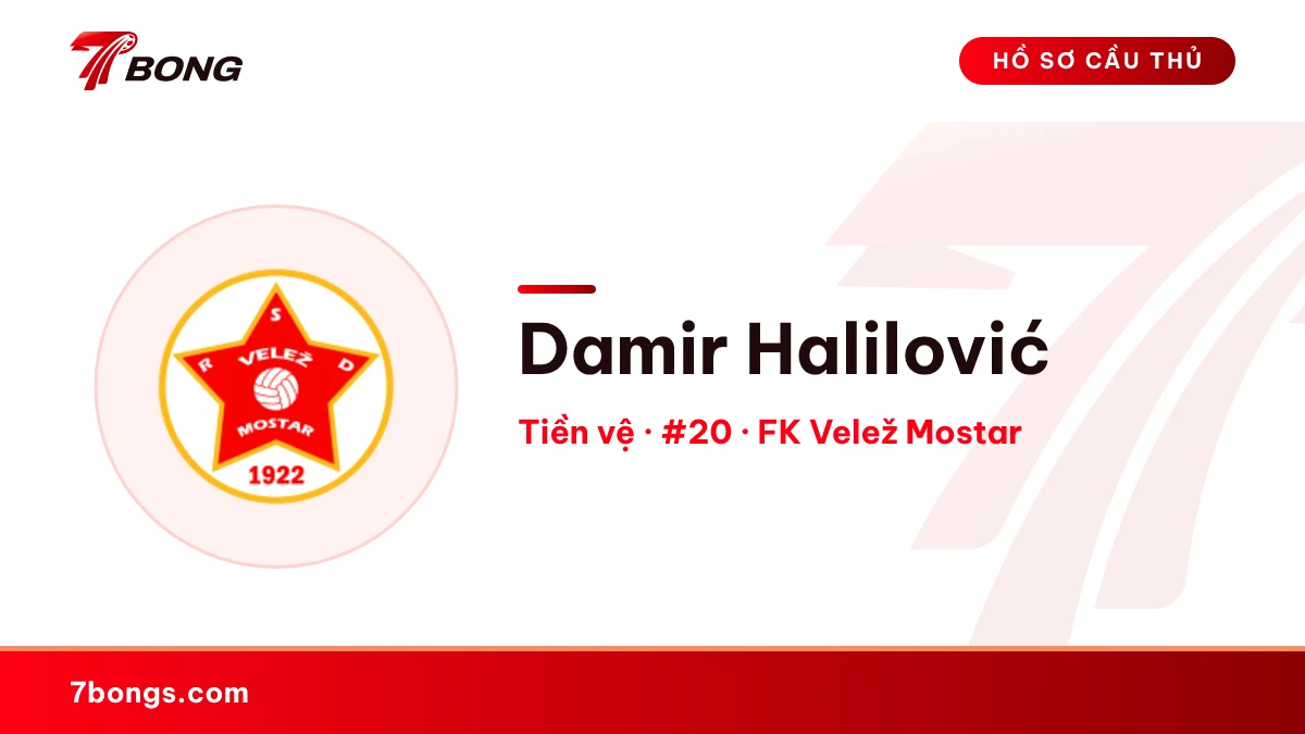 Damir Halilović — FK Velež Mostar