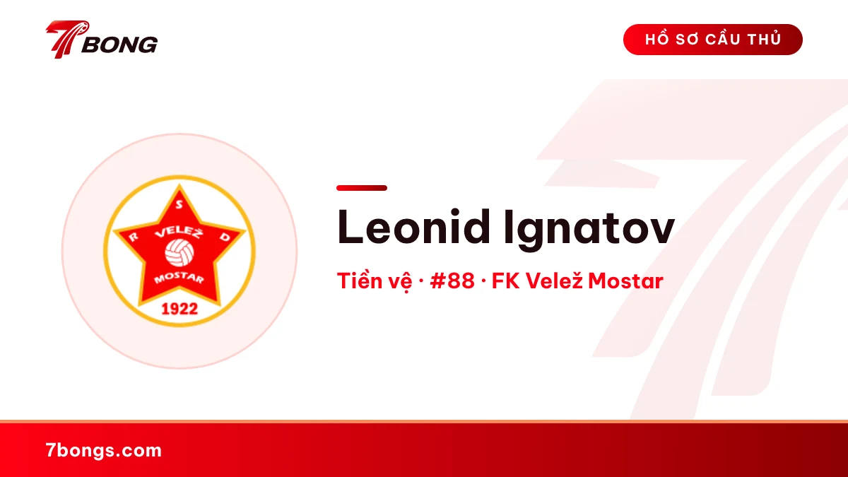Leonid Ignatov — FK Velež Mostar