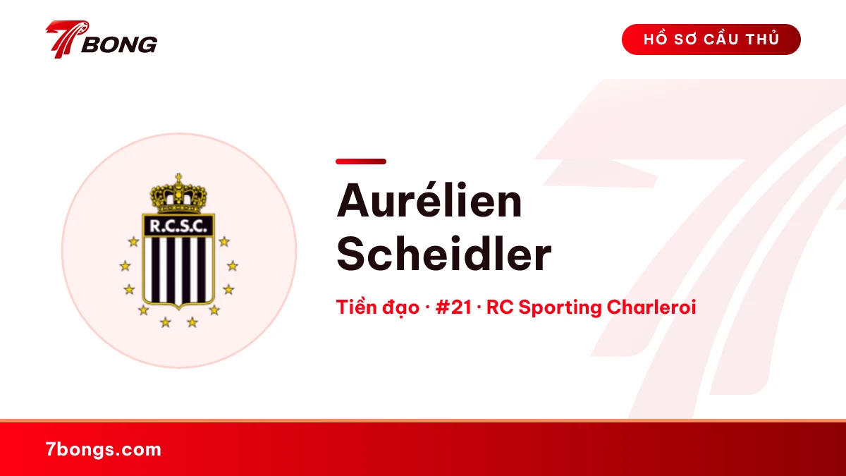 Aurélien Scheidler — RC Sporting Charleroi