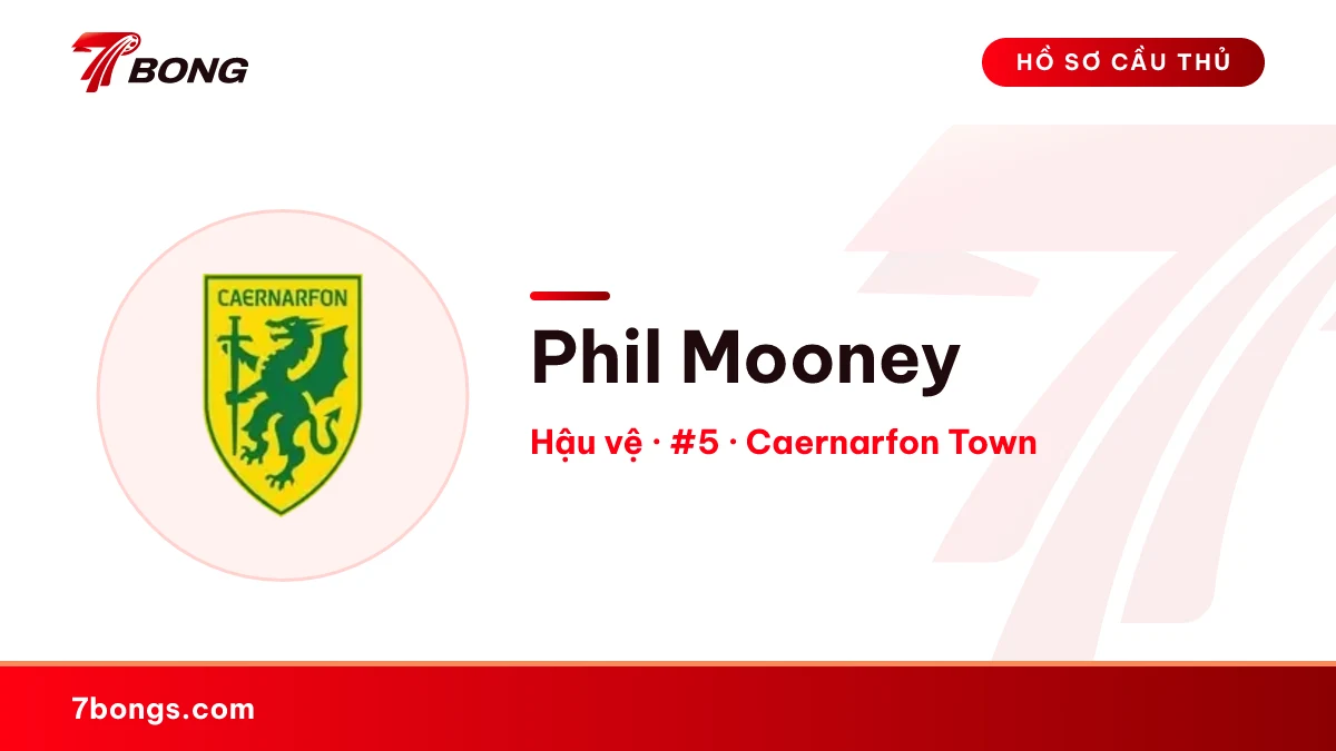 Phil Mooney — Caernarfon Town