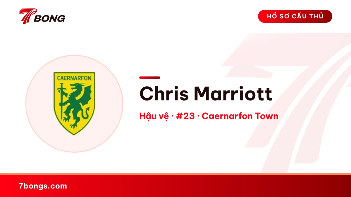 Chris Marriott — Caernarfon Town