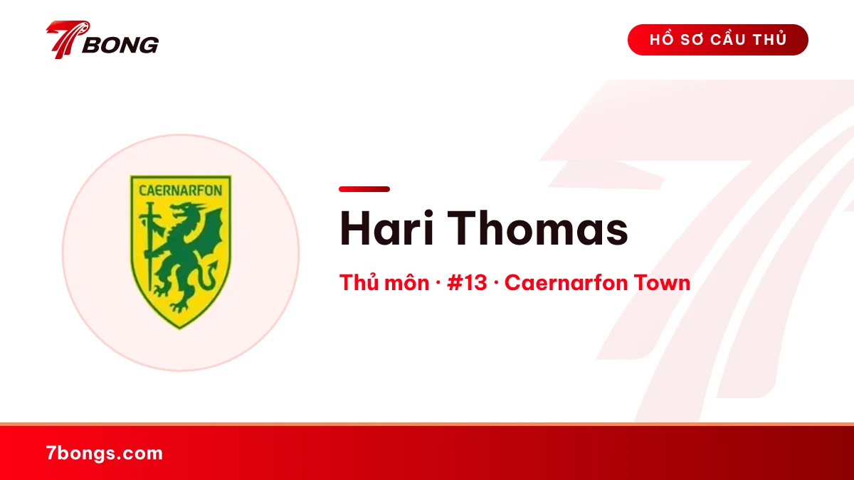 Hari Thomas — Caernarfon Town