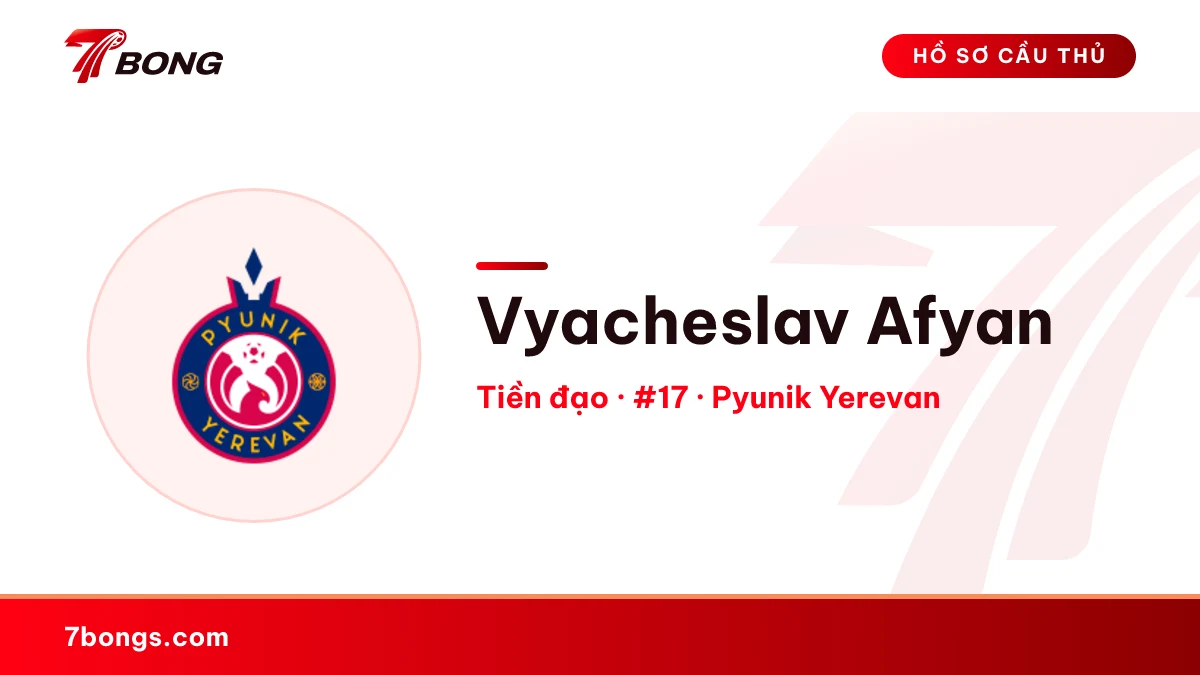 Vyacheslav Afyan — Pyunik Yerevan
